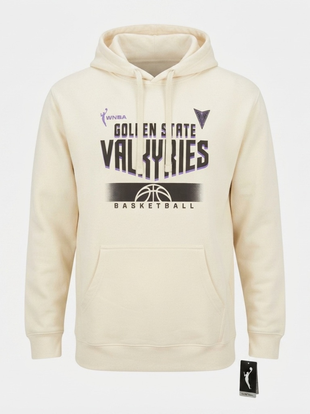 WNBA Golden State Valkyries Cream Pullover Hoodie XL